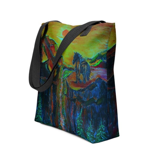 Gone with the Stallion (Tinted) Tote Bag - Image 2
