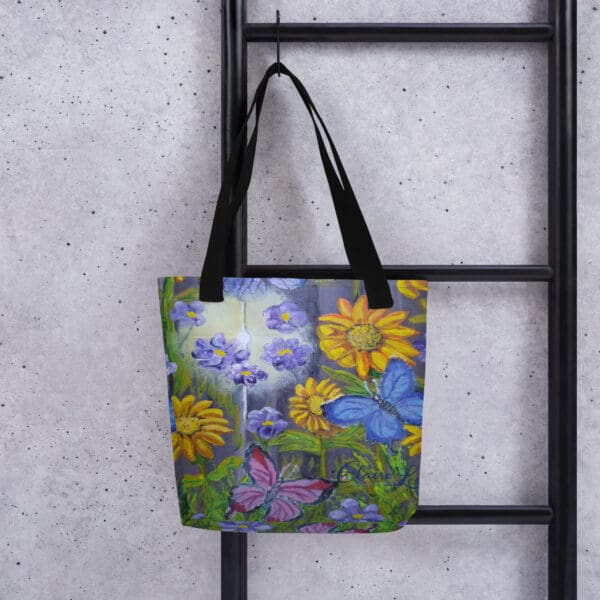 Butterfly Starlight Tote Bag