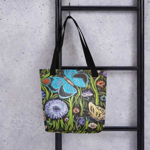 Butterfly Field Tote Bag