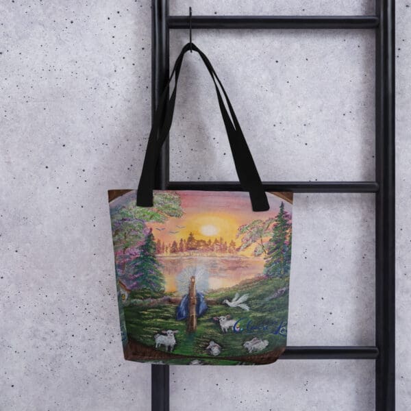 Rise with the Light Tote Bag