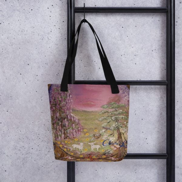 Wisteria Morning Tote Bag