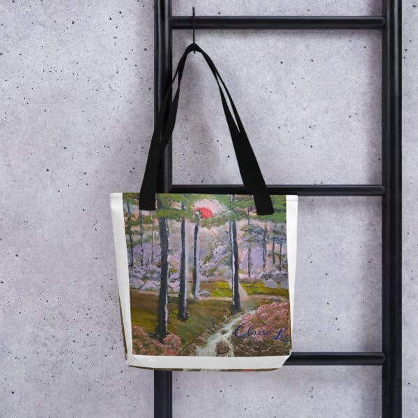 Red Sun Rising Tote Bag