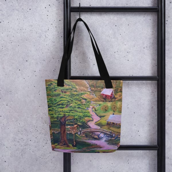 At the Horse Farm Tote Bag