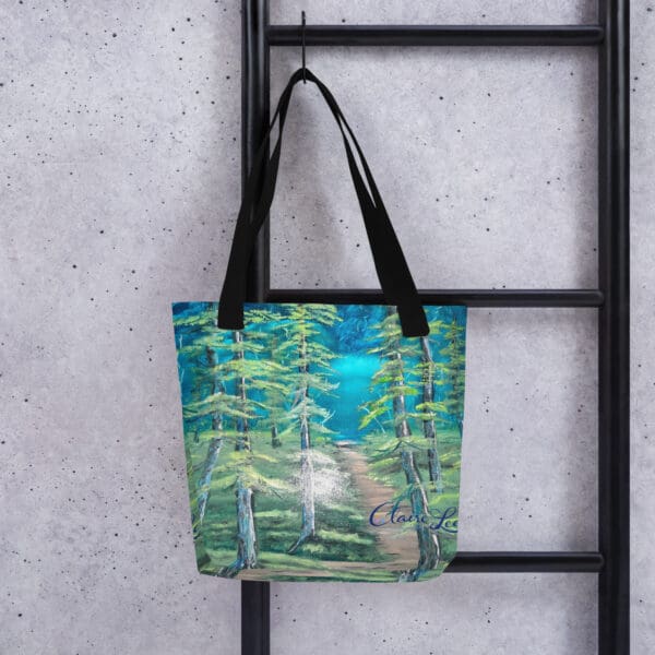 Through the Pines into the Night Tote Bag