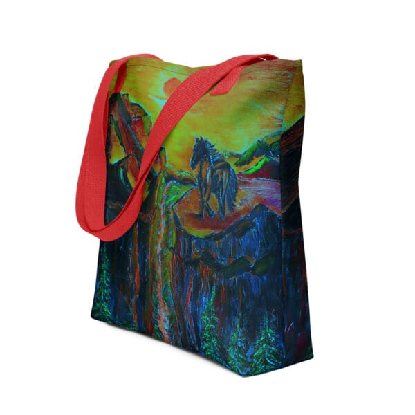 Gone with the Stallion (Tinted) Tote Bag - Image 3
