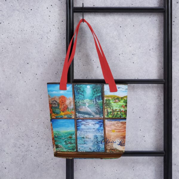 Farmhouse Window Tote Bag - Image 2