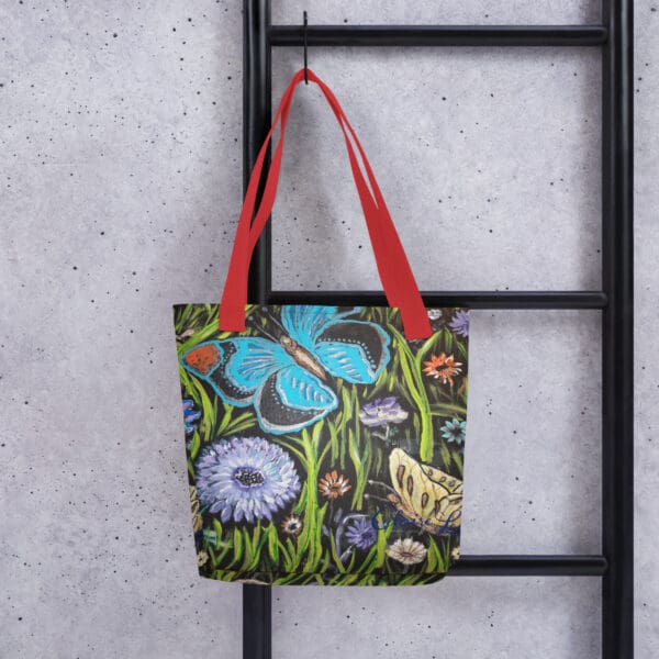 Butterfly Field Tote Bag - Image 2
