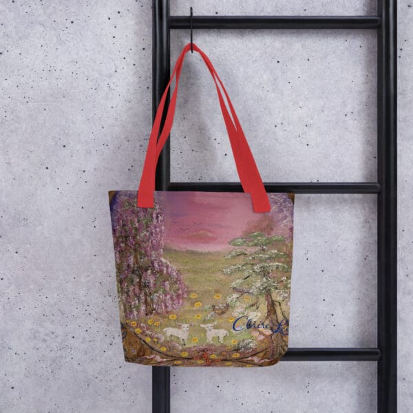 Wisteria Morning Tote Bag - Image 2