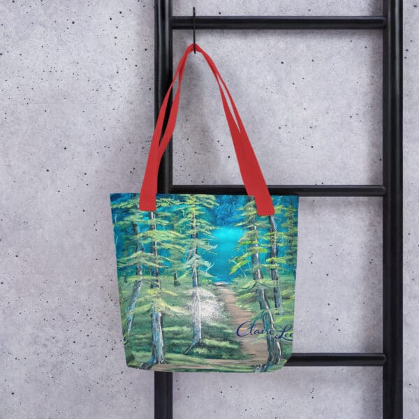 Through the Pines into the Night Tote Bag - Image 2