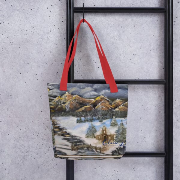 Steeple in the Lonely Mountains Tote Bag - Image 5