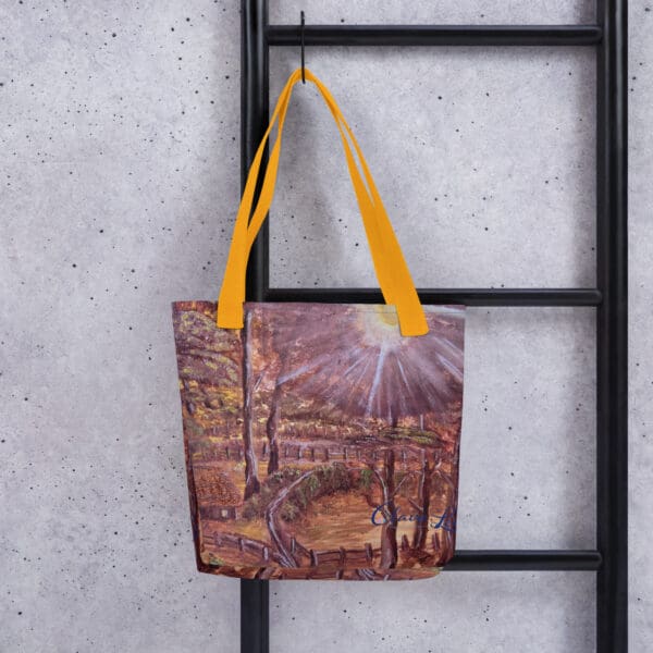 Golden Glow Tote Bag - Image 3