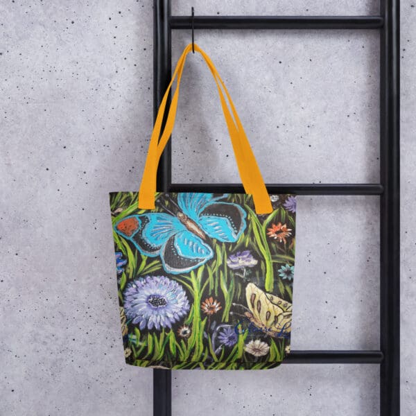 Butterfly Field Tote Bag - Image 3