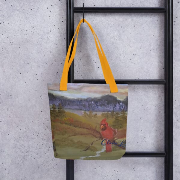 Prairie Cardinal Tote Bag - Image 3