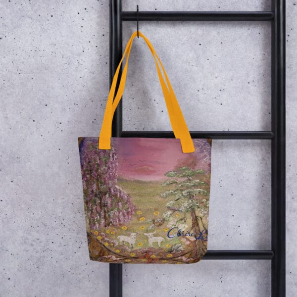 Wisteria Morning Tote Bag - Image 3