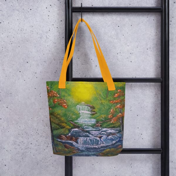 Evening Waterfall Tote Bag - Image 3