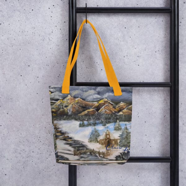 Steeple in the Lonely Mountains Tote Bag - Image 6
