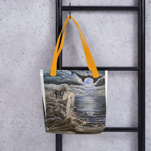 Midnight Stallion Tote Bag - Image 3
