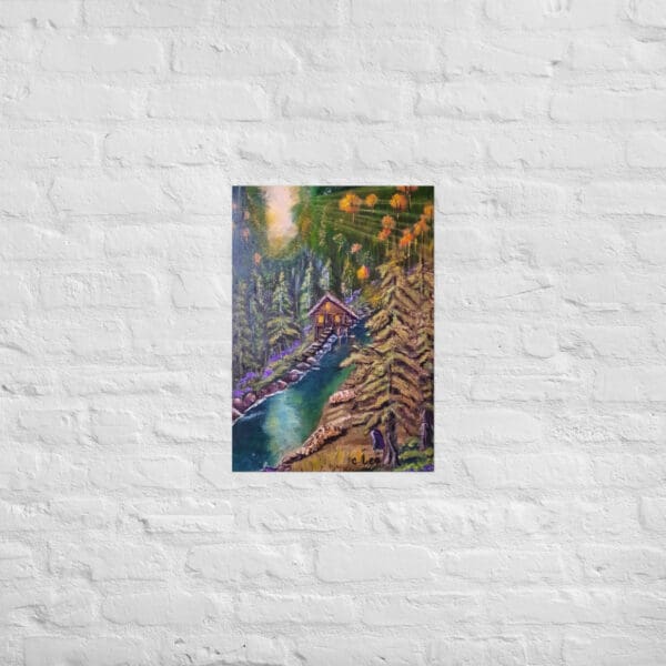 A Day in the Mountains Poster - Image 3