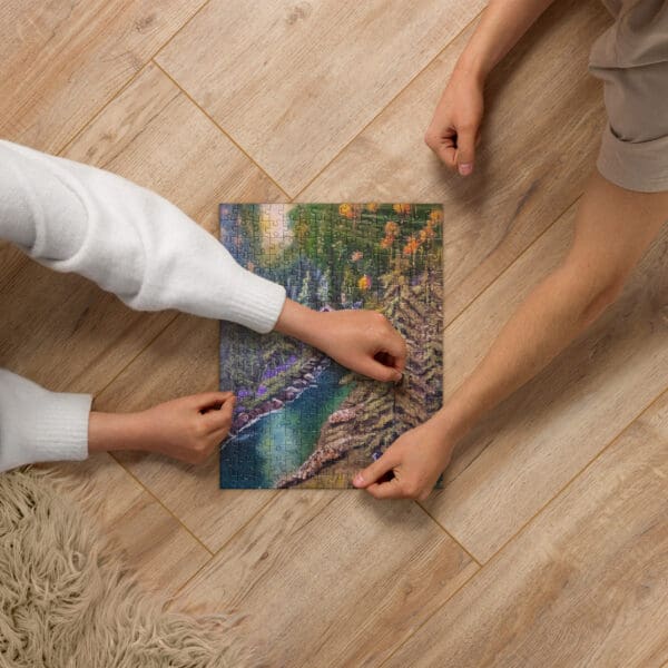 A Day in the Mountains Jigsaw Puzzle - Image 2