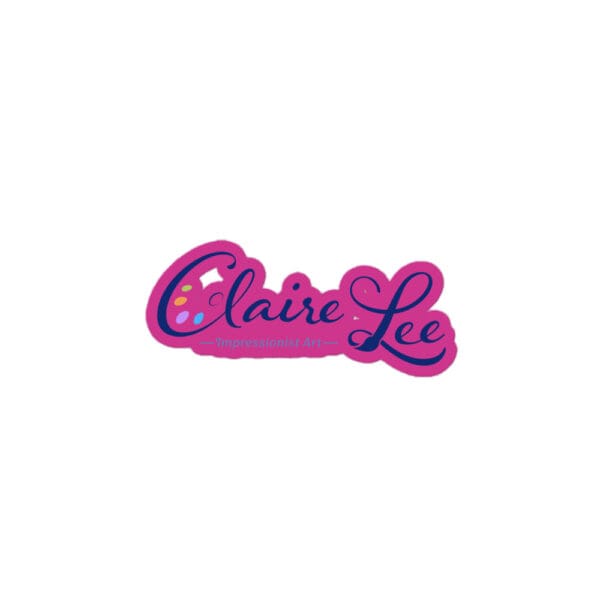 Claire Lee Logo Bubble-free Stickers - Image 3