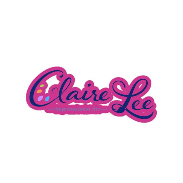 Claire Lee Logo Bubble-free Stickers - Image 4