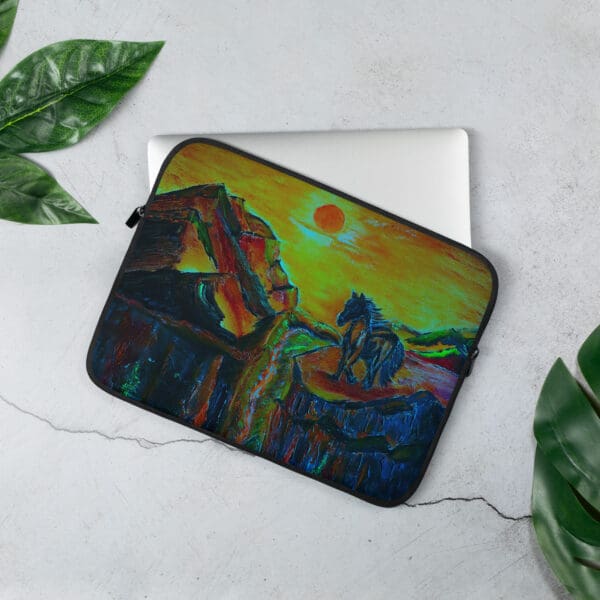 Gone with the Stallion (Tinted) Laptop Sleeve - Image 2