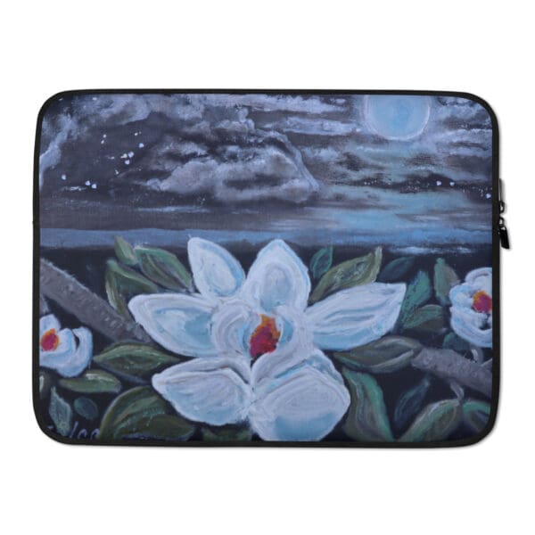 Moon Bloom Laptop Sleeve - Image 2