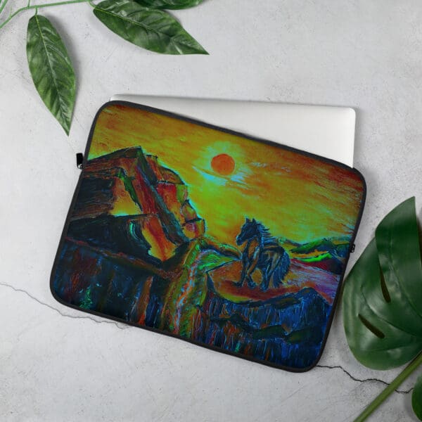 Gone with the Stallion (Tinted) Laptop Sleeve