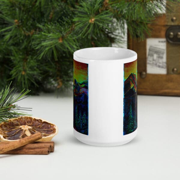 Gone with the Stallion (Tinted) White Glossy Mug - Image 7