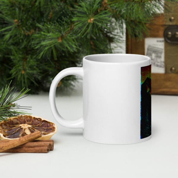 Gone with the Stallion (Tinted) White Glossy Mug - Image 8