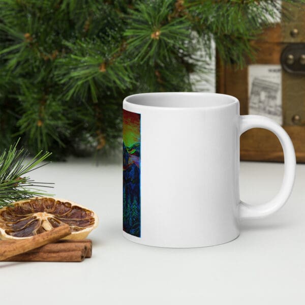 Gone with the Stallion (Tinted) White Glossy Mug