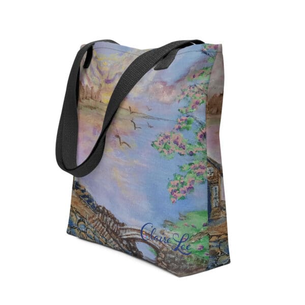 Blooming Plums Tote Bag