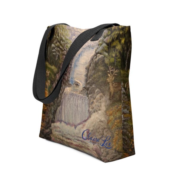 In the Hidden Valley (Blue) Tote Bag