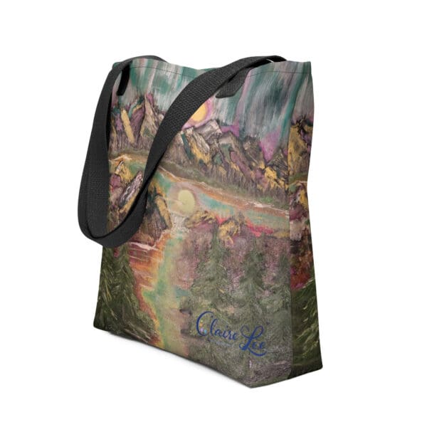 Lights in the Mountains Tote Bag