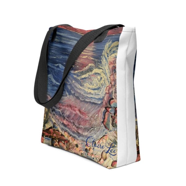 Rocky Waves Tote Bag