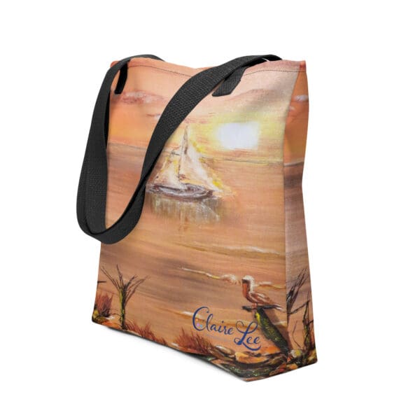 Set Sail at Sunset Tote Bag