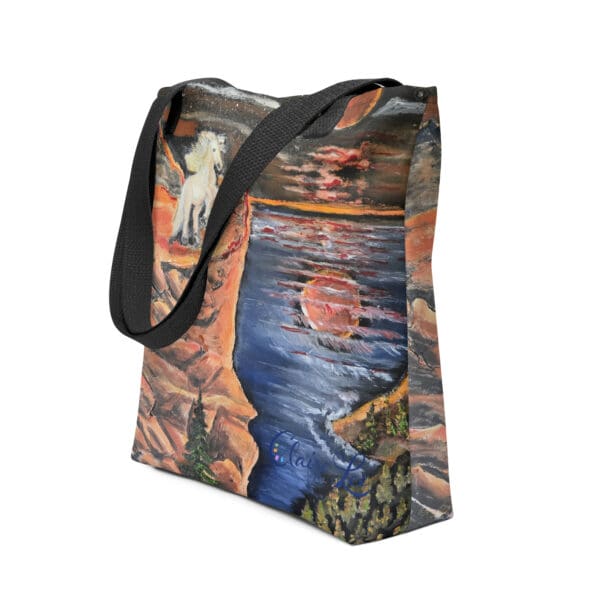 Stallion of the Lunar Eclipse Tote Bag