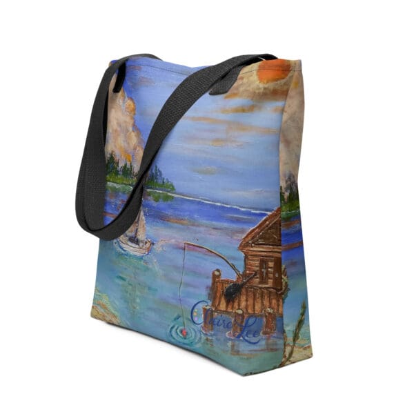 The Fish Are Biting Tote Bag