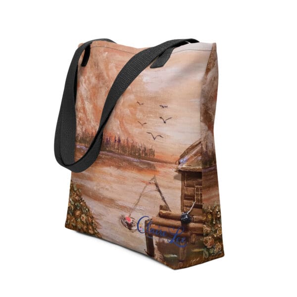 The Lone Bite Tote Bag