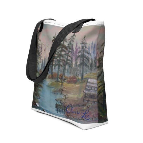 Summer Cabin Tote Bag
