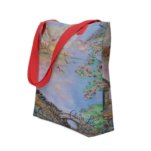 Blooming Plums Tote Bag - Image 2