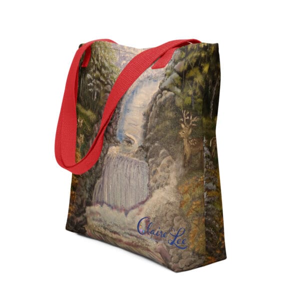 In the Hidden Valley (Blue) Tote Bag - Image 2