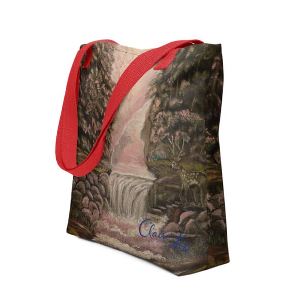 In the Hidden Valley (Pink) Tote Bag - Image 2