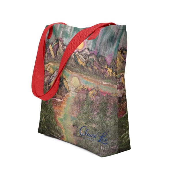 Lights in the Mountains Tote Bag - Image 2