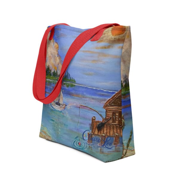 The Fish Are Biting Tote Bag - Image 2