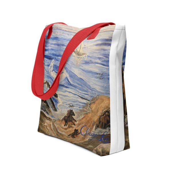 The Race Is On Tote Bag - Image 2