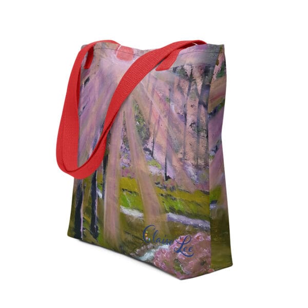 The Red Sun Dream Tote Bag - Image 2