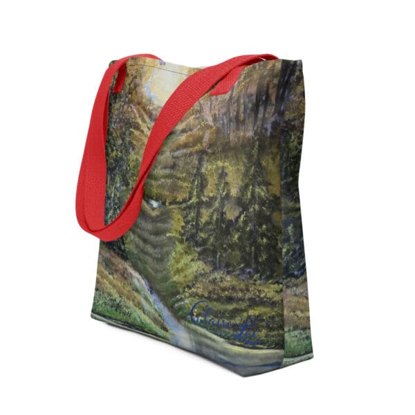 Up The Stream Tote Bag - Image 2