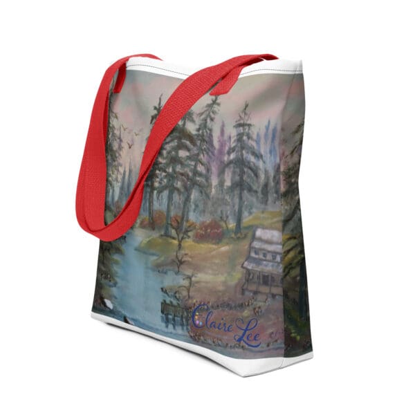 Summer Cabin Tote Bag - Image 2