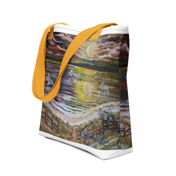 Dancing Dolphins in the Moonlight Tote Bag - Image 3